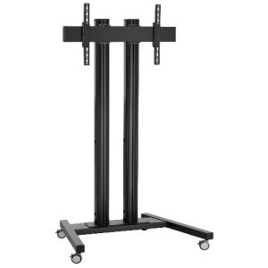 Vogels TD1584 Dual Pole Floor Mount With Trolley