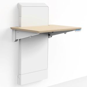 Ergotron WorkFit Elevate Wall Mount Cream Desk 24-804-S893