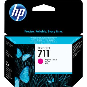 HP 711 Magenta Designjet Ink Cartridge 29ml CZ131A - T130 - T530