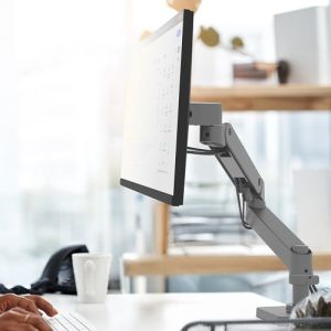 Ergotron LX Pro Desk Monitor Arm Dark Grey 45-682-293