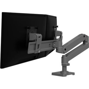 Ergotron LX Pro Desk Dual Direct Arm Dark Grey 45-684-293