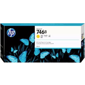 HP 746B Yellow Designjet Ink Cartridge 300ml 3WX38A - Z6 - Z9