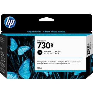 HP 730B Photo Black DesignJet Ink Cartridge 3ED43A 130ml - T1700 - T1600