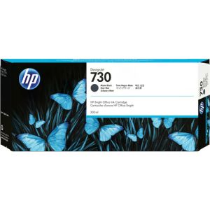 HP 730B Matte Black DesignJet Ink Cartridge 3ED51A 300ml - T1700 - T1600