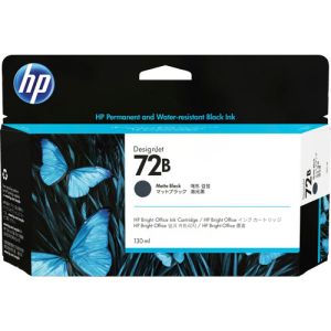 HP 3WX06A 72B Matte Black Designjet Plotter Ink Cartridge 130ml