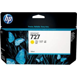 HP B3P21A 727 Yellow Designjet Plotter Ink Cartridge 130ml