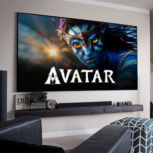 Elite Screens AR110WH2 Aeon Series CineWhite Projector Screen 110 Inch