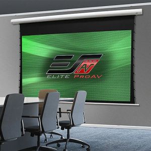 Elite Screens SKT120XHW-E20 Saker MaxWhite Electric Tension 16:9 Projector Screen 120 Inch