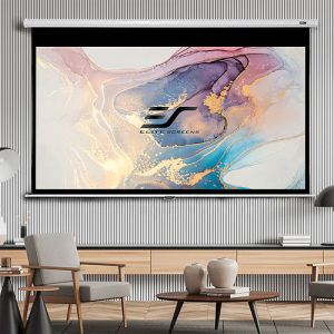 Elite Screens M100XSR-Pro Manual SRM Pro 16:10 Pull-Down White Projector Screen 100 Inch