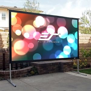 Elite Screens OMS120H2 Yard Master 2 16:9 Outdoor Front Projector Screen 120 Inch