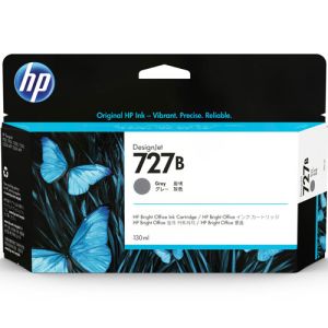 HP 3WX15A 727B Gray Designjet Plotter Ink Cartridge 130ml