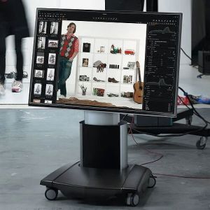 Vogels PFT2515 Fold Back Display Trolley