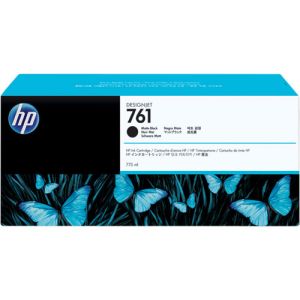 HP CM997A 761 Matte Black Designjet Plotter Ink Cartridge 775ml - T7100