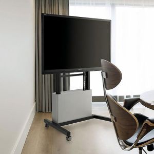 Vogels TE1164 Motorized Trolley Stand with Cabinet
