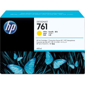 HP CM992A 761 Yellow Designjet Plotter Ink Cartridge 400ml - T7100