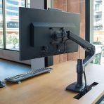 Ergotron LX Desk Monitor Arm Matte Black 45-241-224