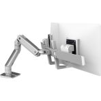 Ergotron HX Desk Dual Monitor Arm Polished Aluminum 45-476-026