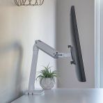 Ergotron MXV Desk Monitor Arm White 45-486-216