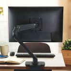 Ergotron MXV Desk Monitor Arm Matte Black 45-486-224