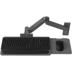 Ergotron LX Pro Wall Mount Keyboard Arm Dark Grey 45-685-293