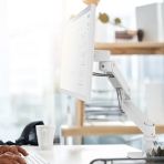 Ergotron LX PRO Desk Arm Grommet Mount White 45-708-290