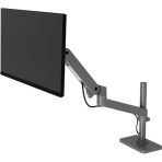 Ergotron LX PRO Desk Arm Tall Pole Grommet Mount Dark Grey 45-709-293