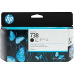 HP 738B Black Designjet Ink Cartridge 130ml 498P2A