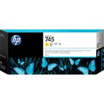 HP 745 Yellow DesignJet Ink Cartridge F9K02A 300ml - Z2600 - Z5600