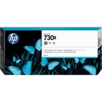 HP 730B Gray DesignJet Ink Cartridge 3ED50A 300ml - T1700 - T1600