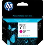 HP 711 Magenta Designjet Ink Cartridge 3 Pack 29ml CZ135A - T130 - T530