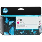 HP 738B Magenta Designjet Ink Cartridge 130ml 498N6A