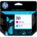 HP CH646A 761 Cyan Magenta Designjet Printhead - T7100