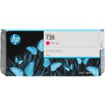 HP 738 Magenta Designjet Ink Cartridge 300ml 676M7A