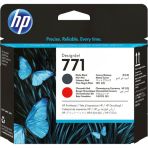 HP CE017A 771 Matte Black Chromatic Red Designjet Printhead