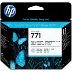 HP CE020A 771 Black Light Gray Designjet Printhead