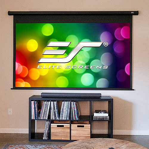 Elite Screens VMAX106UWX2  VMAX2 Motorised 16:10 Black Projector Screen 106 Inch