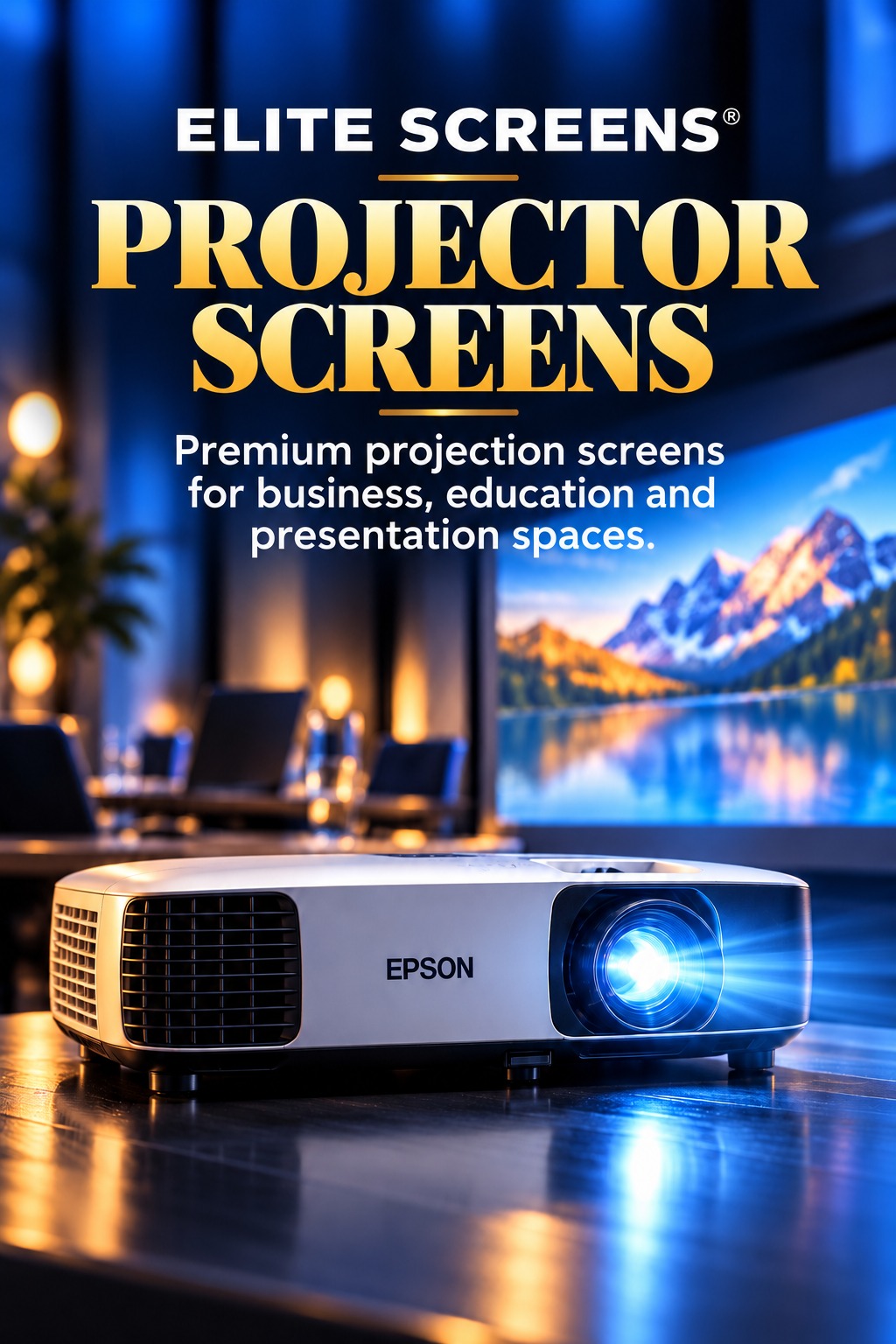 Elite Screens Projector Screens from Tammex