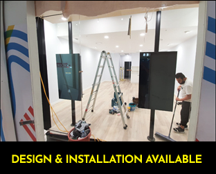 Commercial Display Installation
